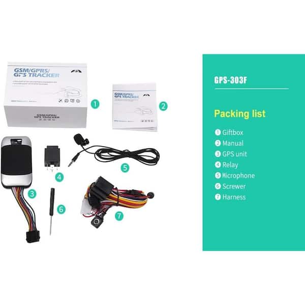 Lukyamzn 2G GPS Tracker for Vehicles Intelligent Management System