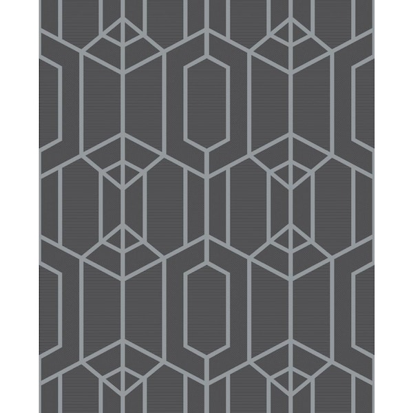 Superfresco Easy Kabuki Albany Geo Vinyl Strippable Roll (Covers 56 sq. ft.)