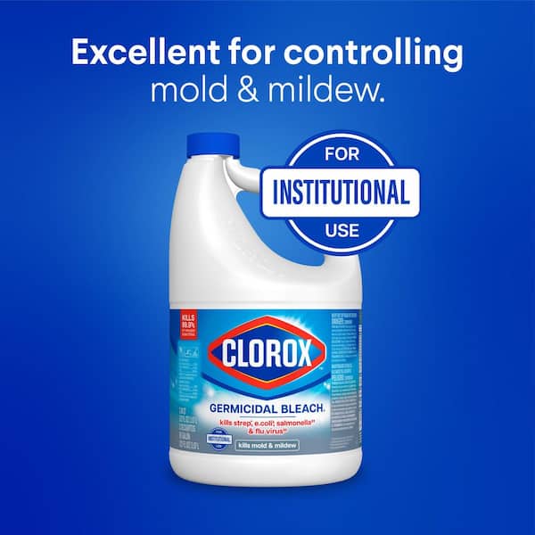121 oz. Concentrated Germicidal Disinfecting Bleach Cleaner (4-Pack)