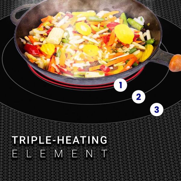 Equator 30 in. 4-Elements Built in Electric Induction and Equator 30 in. 4-Elements Built in Electric Induction and