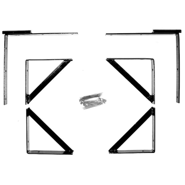 Pylex 11051 Steel HD Gate Kit Black