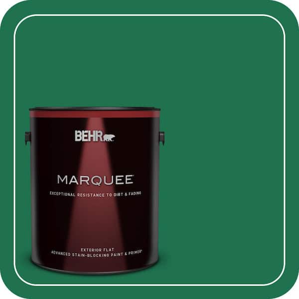 BEHR MARQUEE 1 gal. #470B-7 Climbing Ivy Flat Exterior Paint & Primer