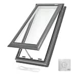 21 in. x 45-3/4 in. Fresh Air Electric Venting Deck-Mount Skylight with Laminated Low-E3 Glass