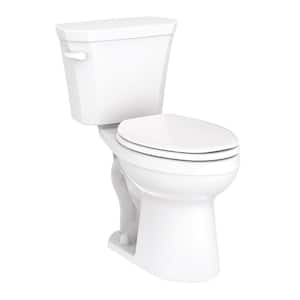 Viper 2-Piece 1.28 GPF Single Flush ADA Elongated Toilet in White with Slow Close Seat
