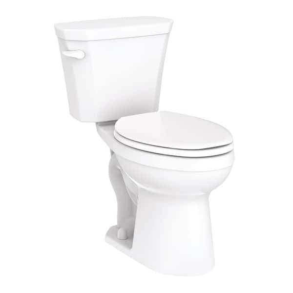 Gerber Viper 2-Piece 1.28 GPF Single Flush ADA Elongated Toilet in ...