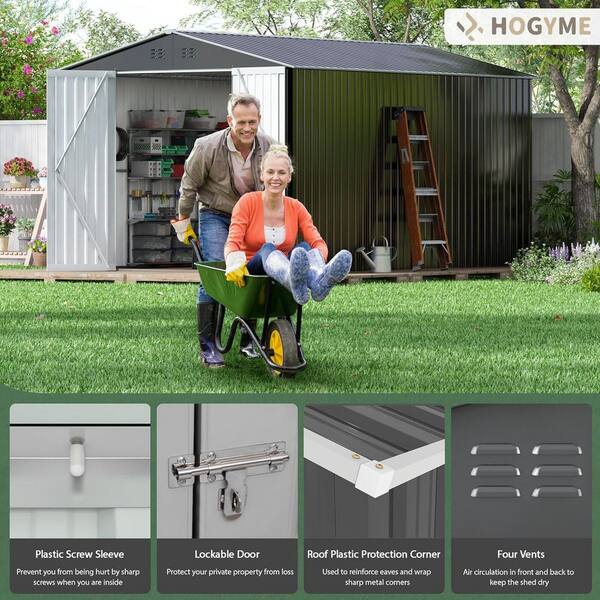置物 NEIGHBORHOOD - NEIGHBORHOOD WARLOCK . SRL BOARD-3 . WD Reviews for JAXPETY 8 ft. W x 12 ft. D Metal Storage Shed