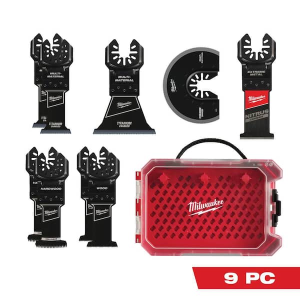 Milwaukee Oscillating Multi-Tool Blade Kit (9-Piece)