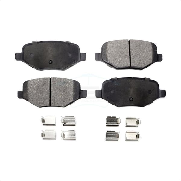 TEC Rear Ceramic Disc Brake Pads For Ford Explorer Edge Flex Lincoln Taurus MKX MKS