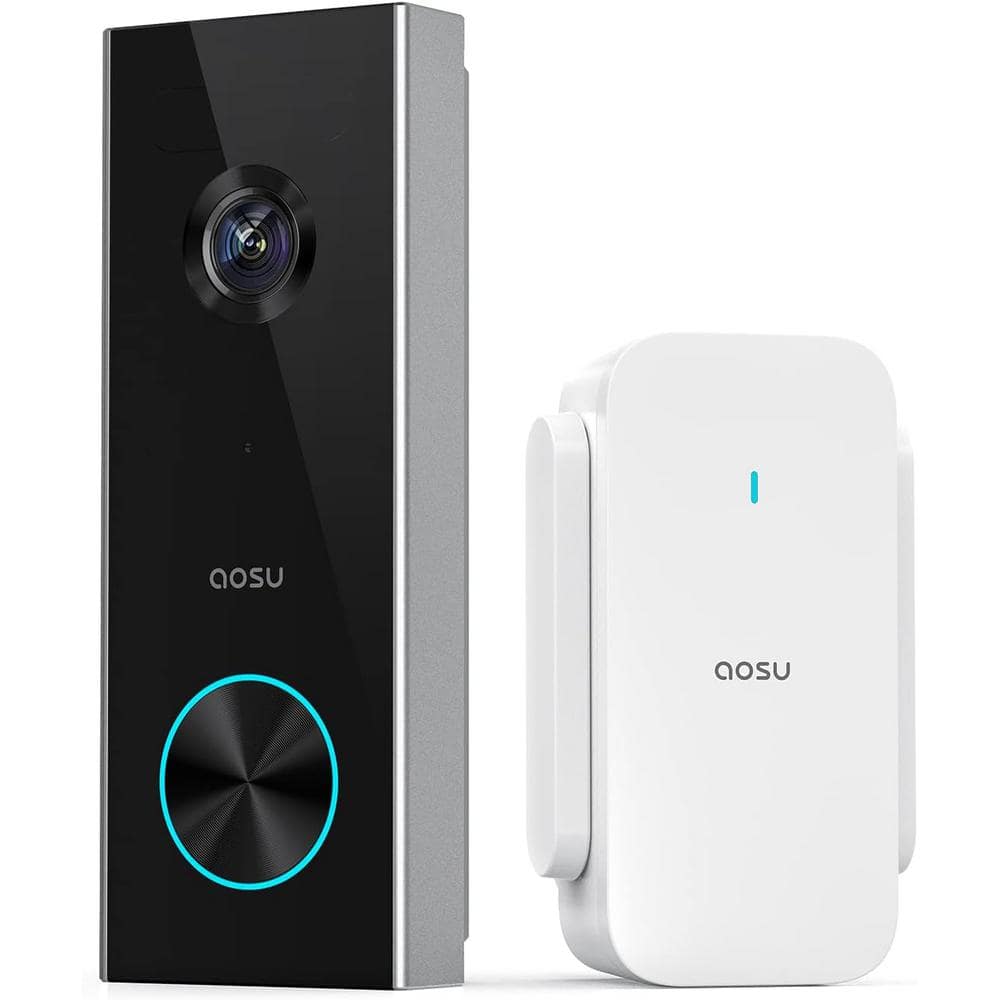 Video Doorbell - 3MP 166° View Angle With Home Base Doorbell