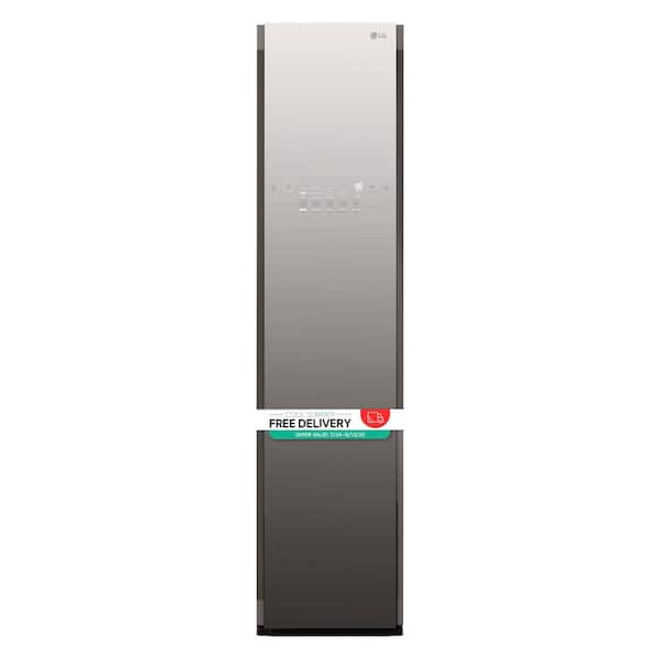 Styler SMART Steam Closet in Mirrored Finish with TrueSteam Technology and Moving Hangers
