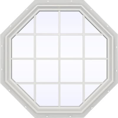 vinyl octagon windows 24x24