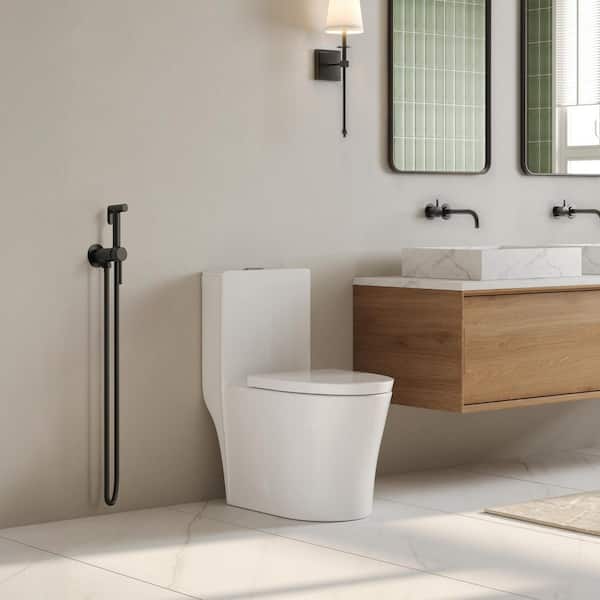 EVERSTEIN 1-Handle Bidet Faucet Hot and Cold with Wall Mount