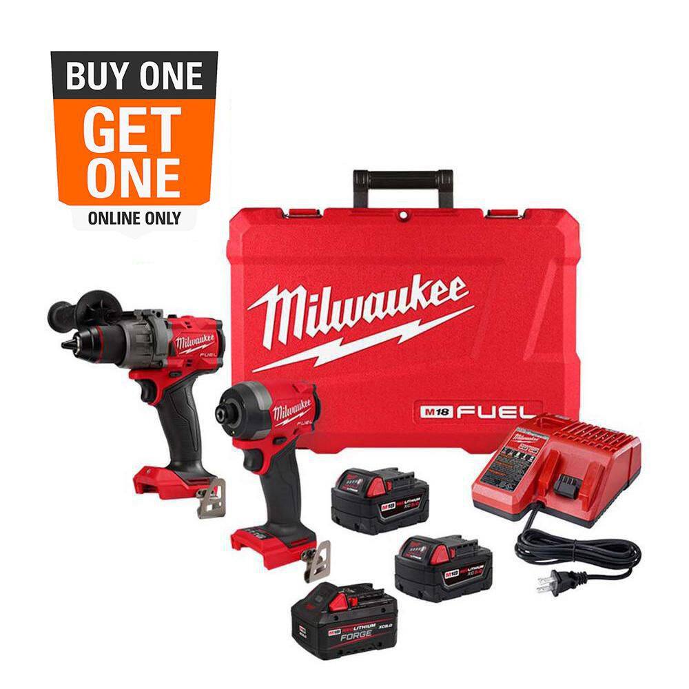 M18 FUEL 18V Lith-Ion Brushless Cordless Hammer Drill/Impact Driver Combo Kit w/REDLITHIUM FORGE XC 8.0 Ah Battery price history on PriceWatchPro