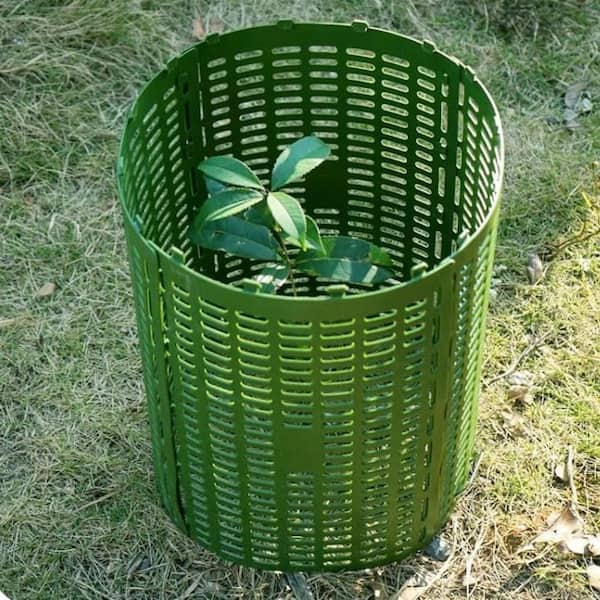 7-Piece Green Wnter Tree Trunk Protector Plant Cover HPCS5VHQ2L
