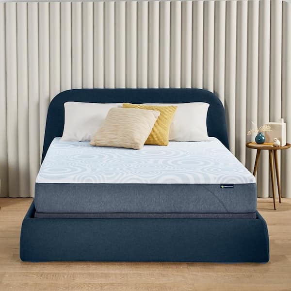 Serta Perfect Sleeper Nestled Night Twin Medium-Firm 10 in. Mattress