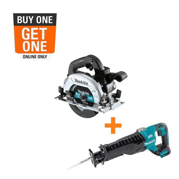 18V 6-1/2 in. LXT Sub-Compact Lithium-Ion Brushless Circular Saw with 18V LXT Brushless Variable Speed Reciprocating Saw