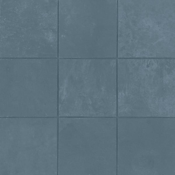 Wave Seaweed 4 in. x 4 in. Geometric Honed Porcelain Mosaic Tile (5.0 sq. ft. /Case)