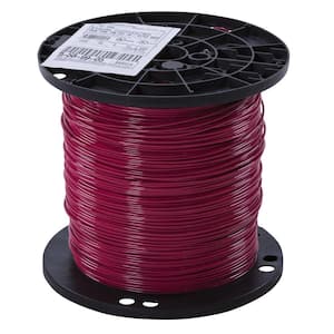 2500 ft. 12 Red Solid CU THHN Wire
