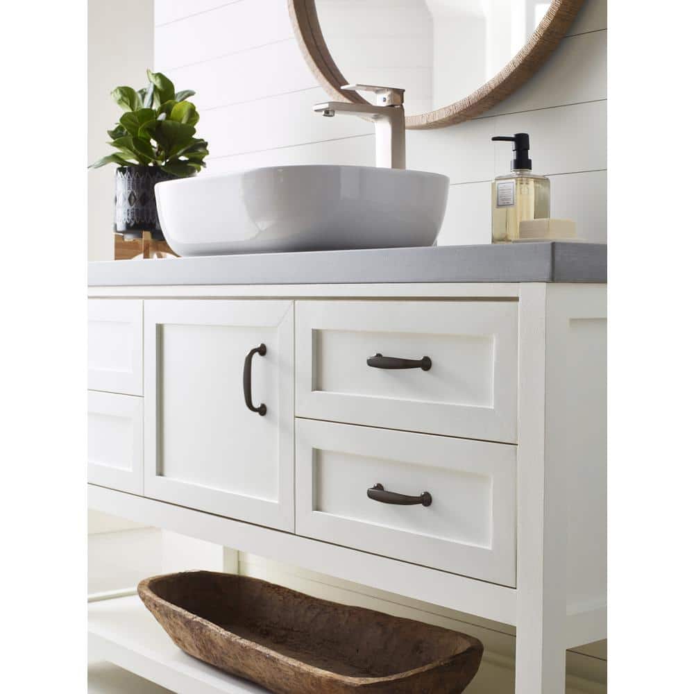Oil-Rubbed Bronze 3-Inch Modern Cabinet Pull with Mounting Hardware