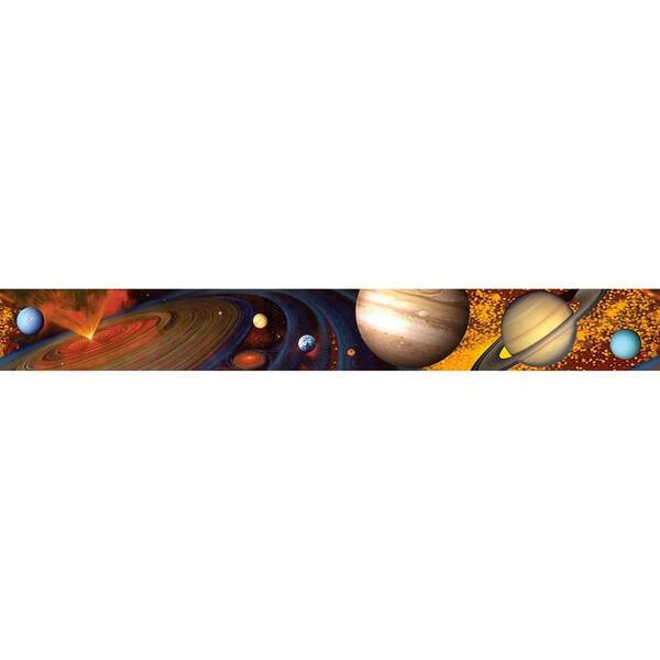 National Geographic 6 in. H x 12 in. W Great Universe Border Sample