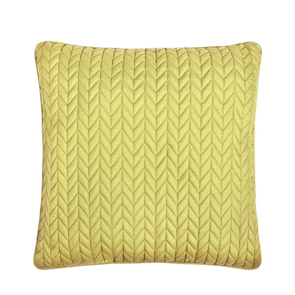 Unbranded Cabo Polyester 20 in. Square Quilted Decorative Throw Pillow 20 x 20 in.