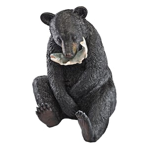 Design Toscano 17 in. H Catch of the Day Grand Bear Sculpture