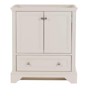 Stratfield 30 in. W x 22 in. D x 34 in. H Bath Vanity Cabinet without Top in Cream