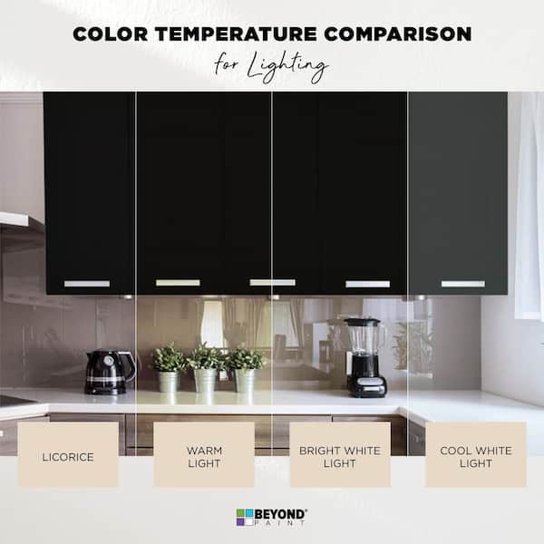 BEYOND PAINT - 1 qt. Licorice Cabinets, Countertops, Furniture and More Multi-Surface All-in-One Interior/Exterior Refinishing Paint