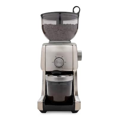 ChefWave Bonne Conical Burr Coffee Grinder with 16-Grind Settings, Stainless Steel