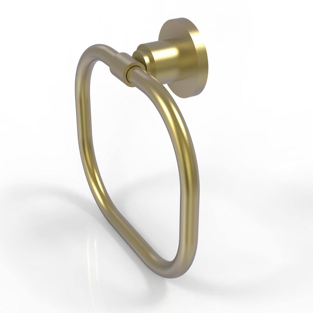 Allied Brass Washington Square Wall Mounted Towel Ring in 