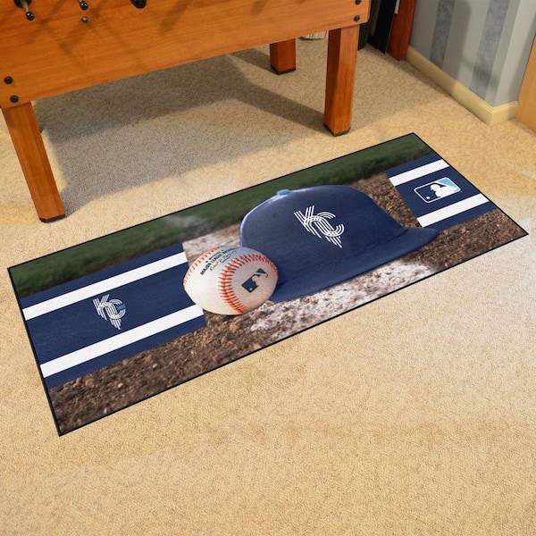 Kansas City Royals Baseball Runner Rug - 30in. x 72in.