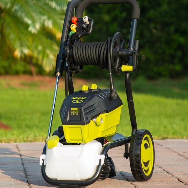 Sun Joe SPX4601 High Performance Electric Pressure Washer | 3000 PSI Max | 1.30 GPM | 20-ft Hose Reel
