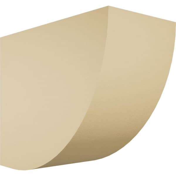 Ekena Millwork Standard Durham 6 in. W x 10 in. H x 12 in. D Signature Urethane Rafter Tail Outlooker
