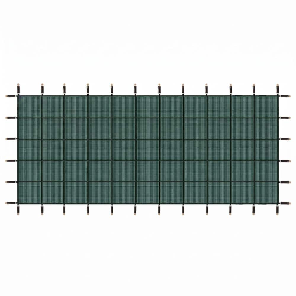 Inground Pool Safety Cover, Fits 25x45ft Rectangular Swimming Pools, Green Mesh price history on PriceWatchPro