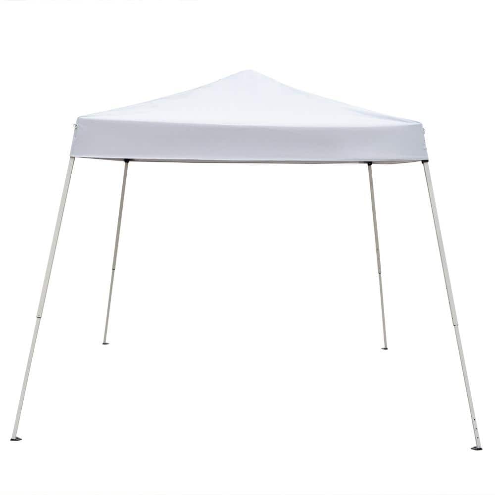 10 ft. x 10 ft. White Slant Leg Pop-Up Canopy price history on PriceWatchPro