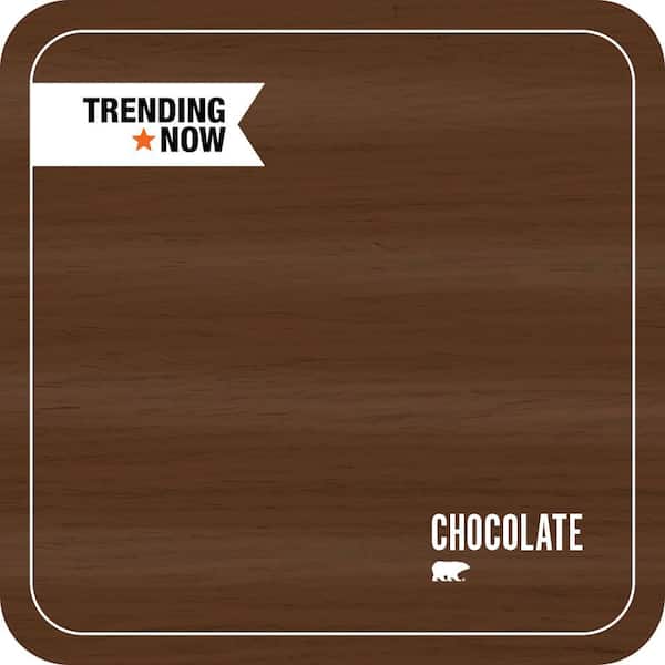 BEHR PREMIUM 1 gal. #ST-129 Chocolate Semi-Transparent
