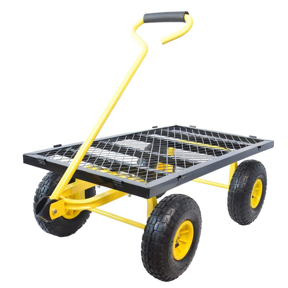 16.75 cu. ft. Metal Garden Cart