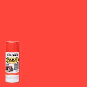 12 oz. Farm Equipment Kubota Orange Enamel Spray Paint (6-Pack)