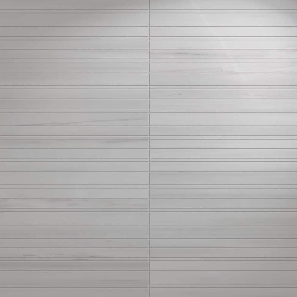 Alba Dolomite Gray Stripes 12 in. x 24 in. Stone Look Porcelain Floor and Wall Tile (13.56 sq. ft./Case) price history on PriceWatchPro