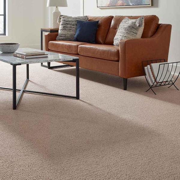 Higgins Bay - Beach House - Beige 34 oz. SD Polyester Pattern Carpet - Installation Required