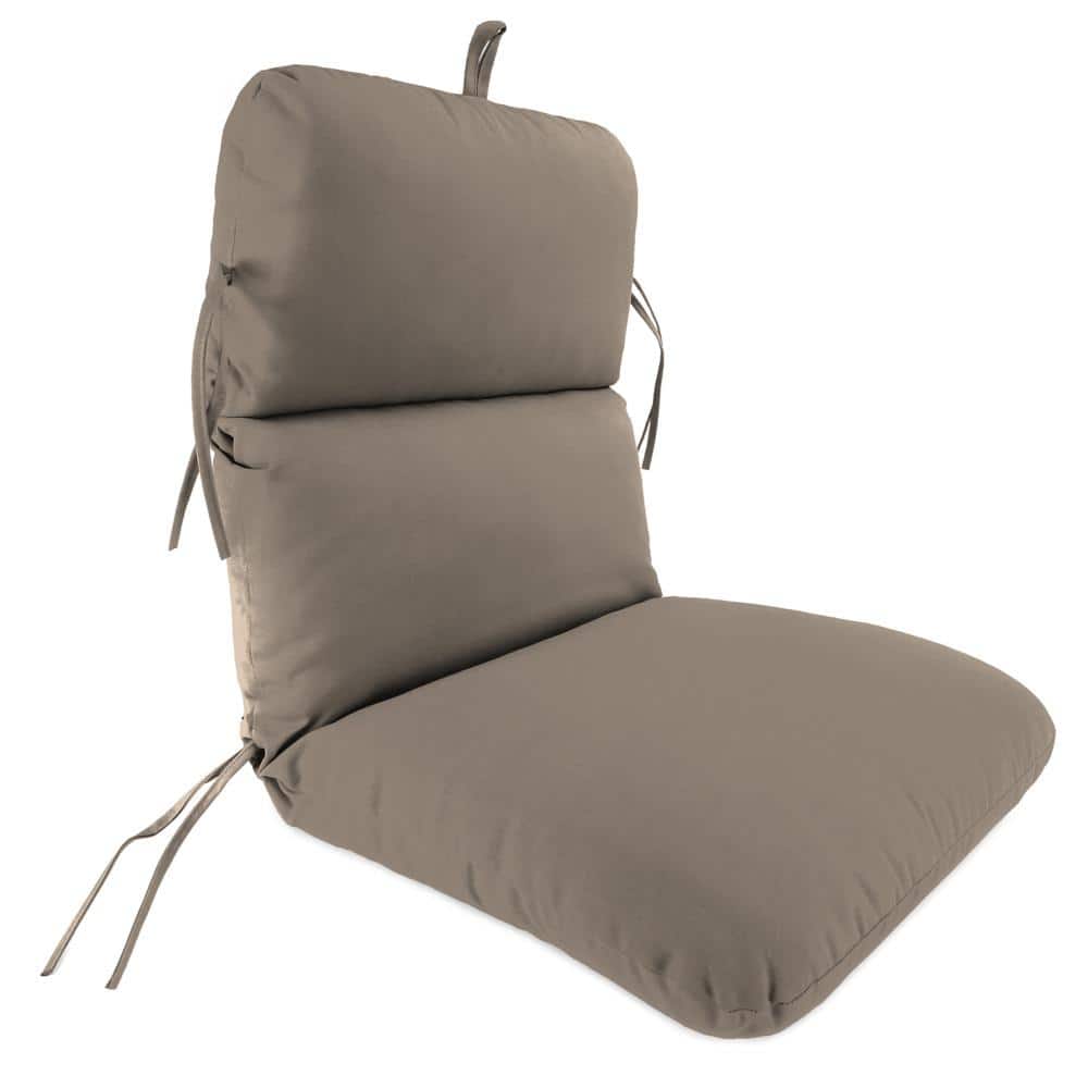 45 in. L x 22 in. W x 5 in. H Rectangular Outdoor Chair Cushion in Sunbrella Cast Shale price history on PriceWatchPro