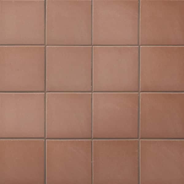 Lincoln Quarry Mayflower Red 6 in. x 6 in. Ceramic Floor and Wall Tile (7.56 sq. ft. /Case)