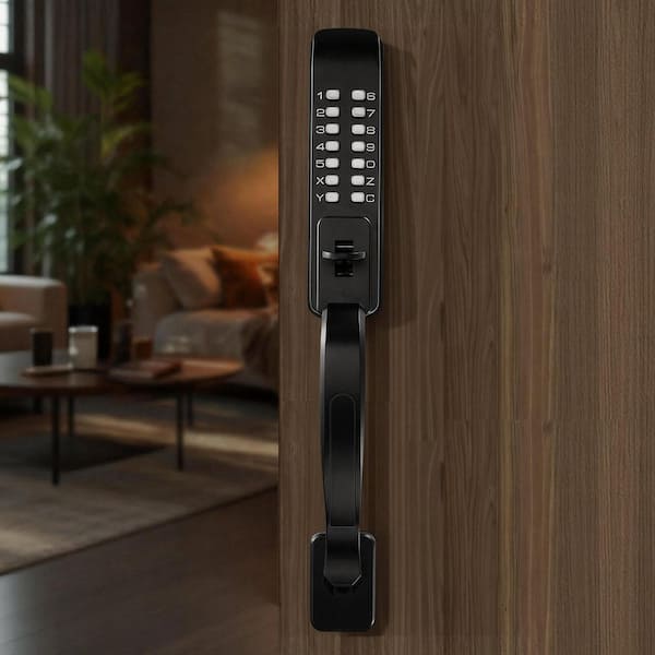 Mechanical Keyless Entry Door Lock, 4-7 Digits Code, 2.0 Code Upgrade, for Garden Gates, Indoor or Outdoor