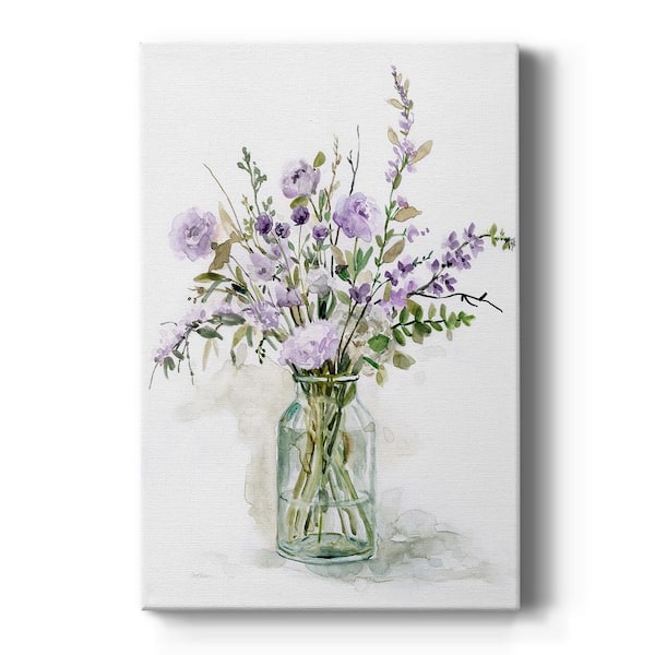 Wexford Home Purple Passion I By Wexford Homes Unframed Giclee Home Art Print 18 in. x 12 in.