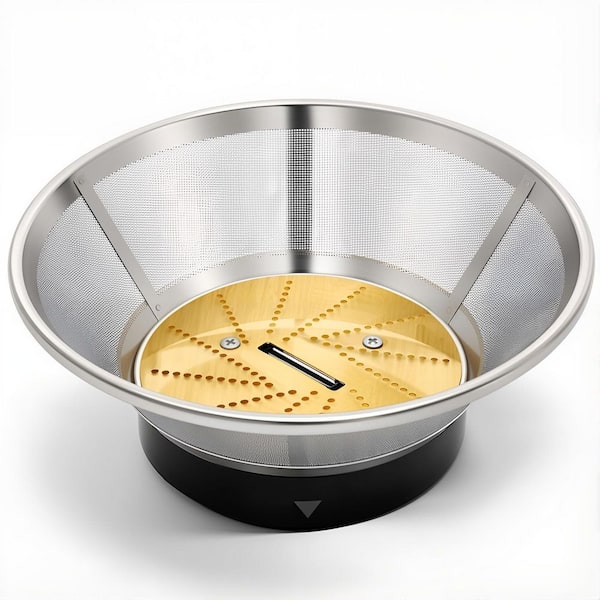 Mesh Filter Basket Compatible with Juicer, Titanium Blade Assembly