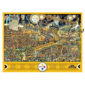 YouTheFan 0951353 NFL Jacksonville Jaguars Retro Series Puzzle - 500 Piece