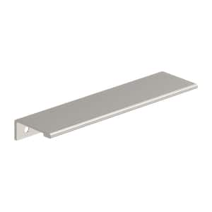 Streamline II 6 in. Center-to-Center (152 mm) Modern Satin Nickel Cabinet Edge Pull