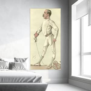 48 in. x 84 in. "Vanity Fair Fencing" by Spy Canvas Wall Art