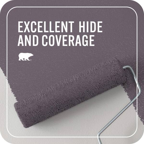 BEHR PREMIUM PLUS 5 gal. #670F-6 Vintage Grape Flat Low Odor
