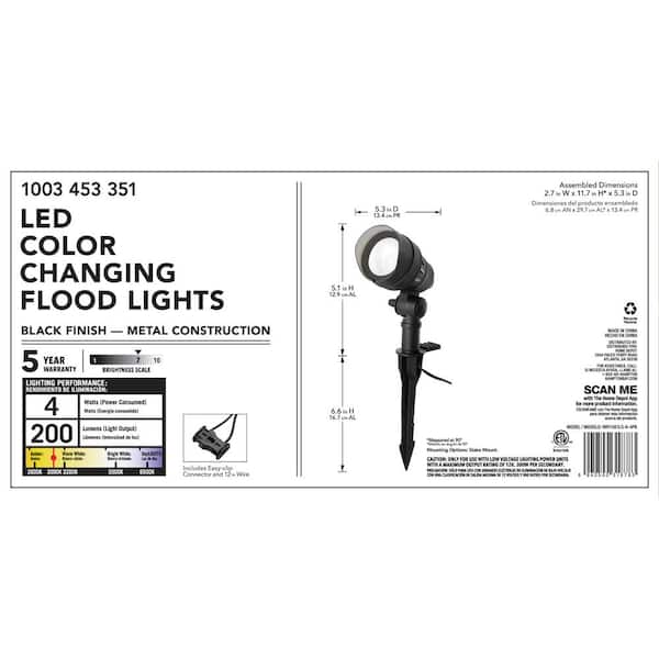 4+-+Twilight+Professional+Floodlight+Cast+Aluminum+Low+Voltage+Landscape+ Lights for sale online